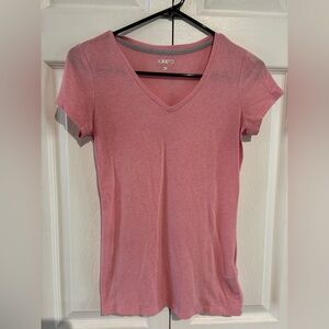 Pink V-Neck T-Shirt